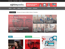 Tablet Screenshot of egitimpedia.com
